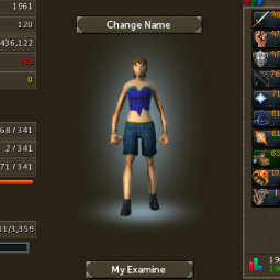 Main | 1964 Total | 75m+ Value | 282 QP | 102 Woodcutting, 96 Attack, 97 Strength, 97 Defence, 92 Fletching - cryptrs93 0